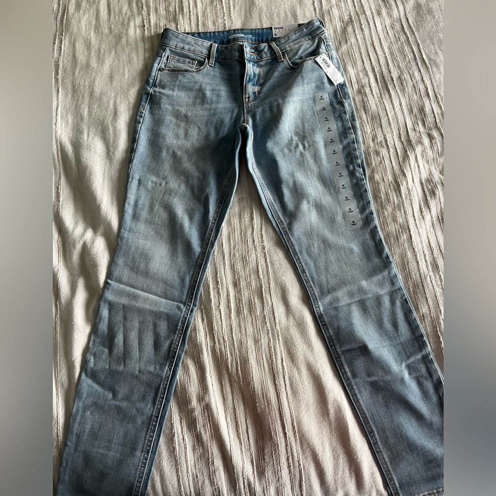 Gap Skinny jeans light wash size 6 new with tags